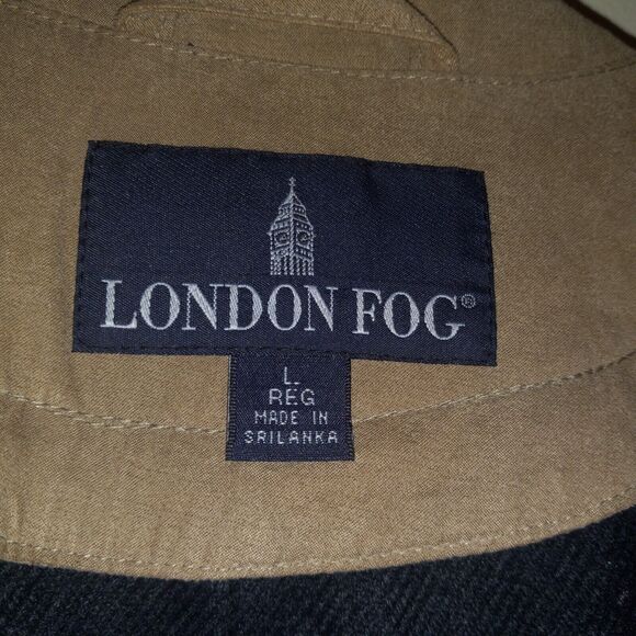 London Fog Large Faux Suede Barn/Chore Coat-Removable Liner-Pockets-Heavyweight - Picture 7 of 10